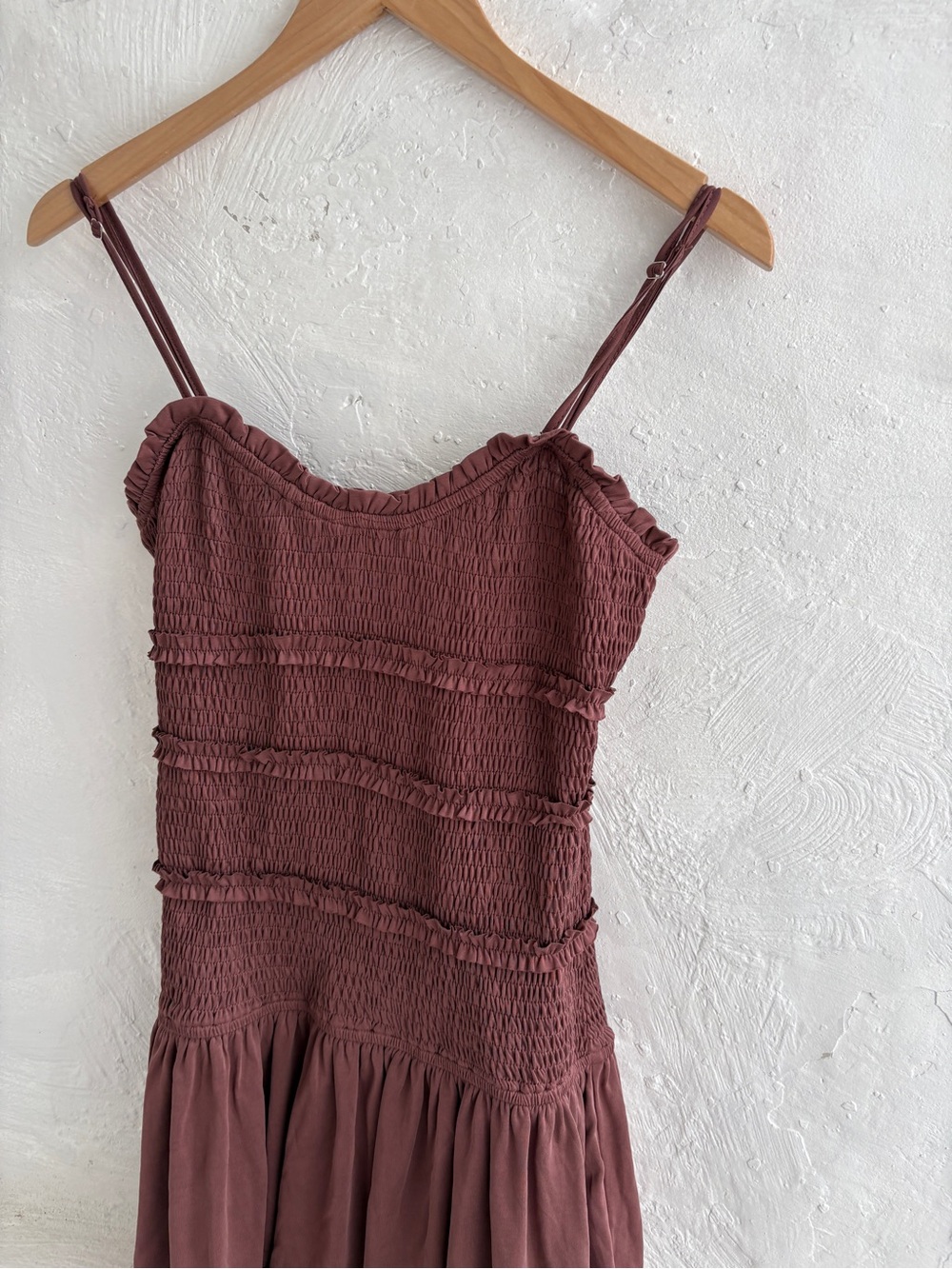 Urban outfitters Heide Smocked Drop Waist Mini Dress - Picture 5 of 13